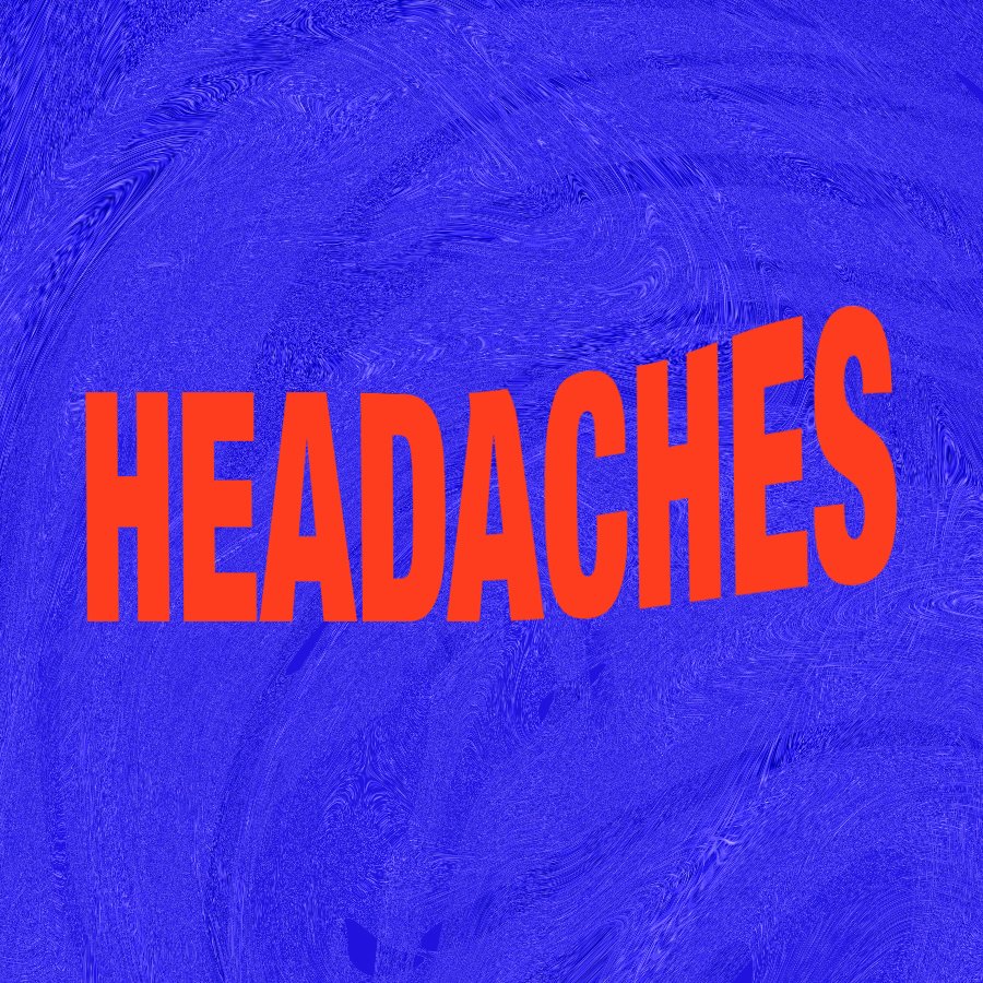 Headaches — synth track cover art by Vitusmania, 2026